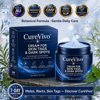 🇦🇺👩‍⚕️👍👌𝗖𝘂𝗿𝗲𝗩𝗶𝘃𝗼® 𝟕-𝐃𝐚𝐲 𝐒𝐤𝐢𝐧 𝐓𝐚𝐠 & 𝐒𝐩𝐨𝐭 𝐑𝐞𝐦𝐨𝐯𝐚𝐥 𝐂𝐫𝐞𝐚𝐦 (𝐏𝐚𝐢𝐧𝐥𝐞𝐬𝐬 𝐅𝐨𝐫𝐦𝐮𝐥𝐚 – 𝐍𝐨 𝐒𝐜𝐚𝐫𝐬)👍