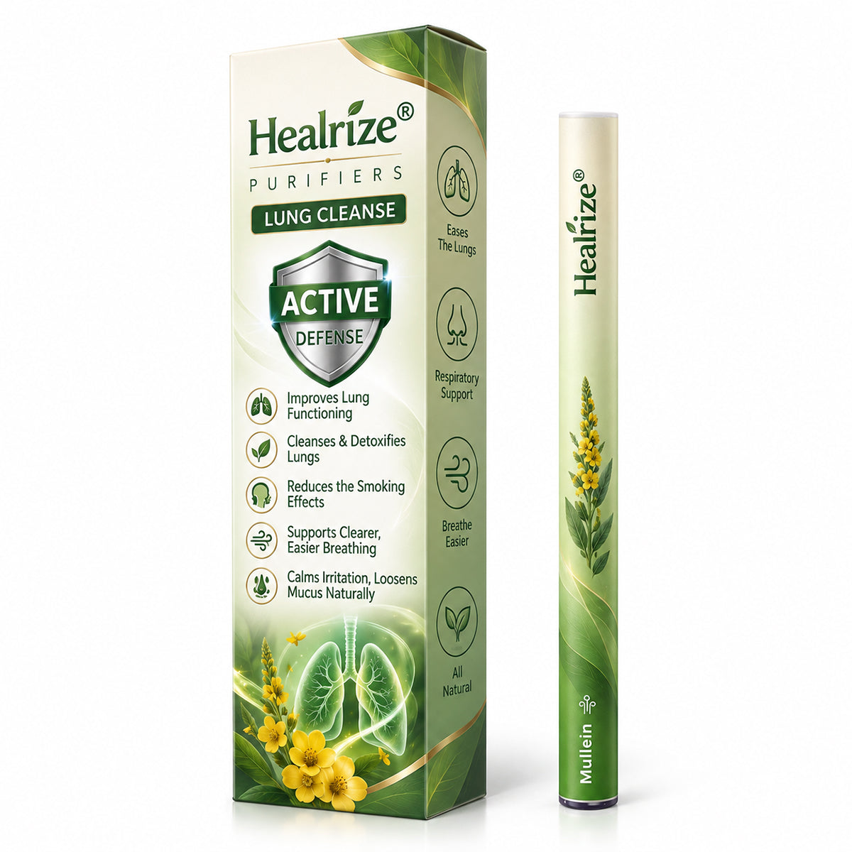 𝐀𝐔 𝐎𝐰𝐧𝐞𝐝 𝐚𝐧𝐝 𝐎𝐩𝐞𝐫𝐚𝐭𝐞𝐝✅ 𝐇𝐞𝐚𝐥𝐫𝐢𝐳𝐞® 𝐁𝐨𝐭𝐚𝐧𝐢𝐜𝐚𝐥 𝐌𝐮𝐥𝐥𝐞𝐢𝐧 𝐋𝐮𝐧𝐠 𝐂𝐥𝐞𝐚𝐧𝐬𝐞 𝐃𝐢𝐟𝐟𝐮𝐬𝐞𝐫(🫁Cough, Pharyngitis, shortness of breath, sputum, stuffy nose, bronchitis, bronchitis, allergy symptoms, lung discomfort)🔥