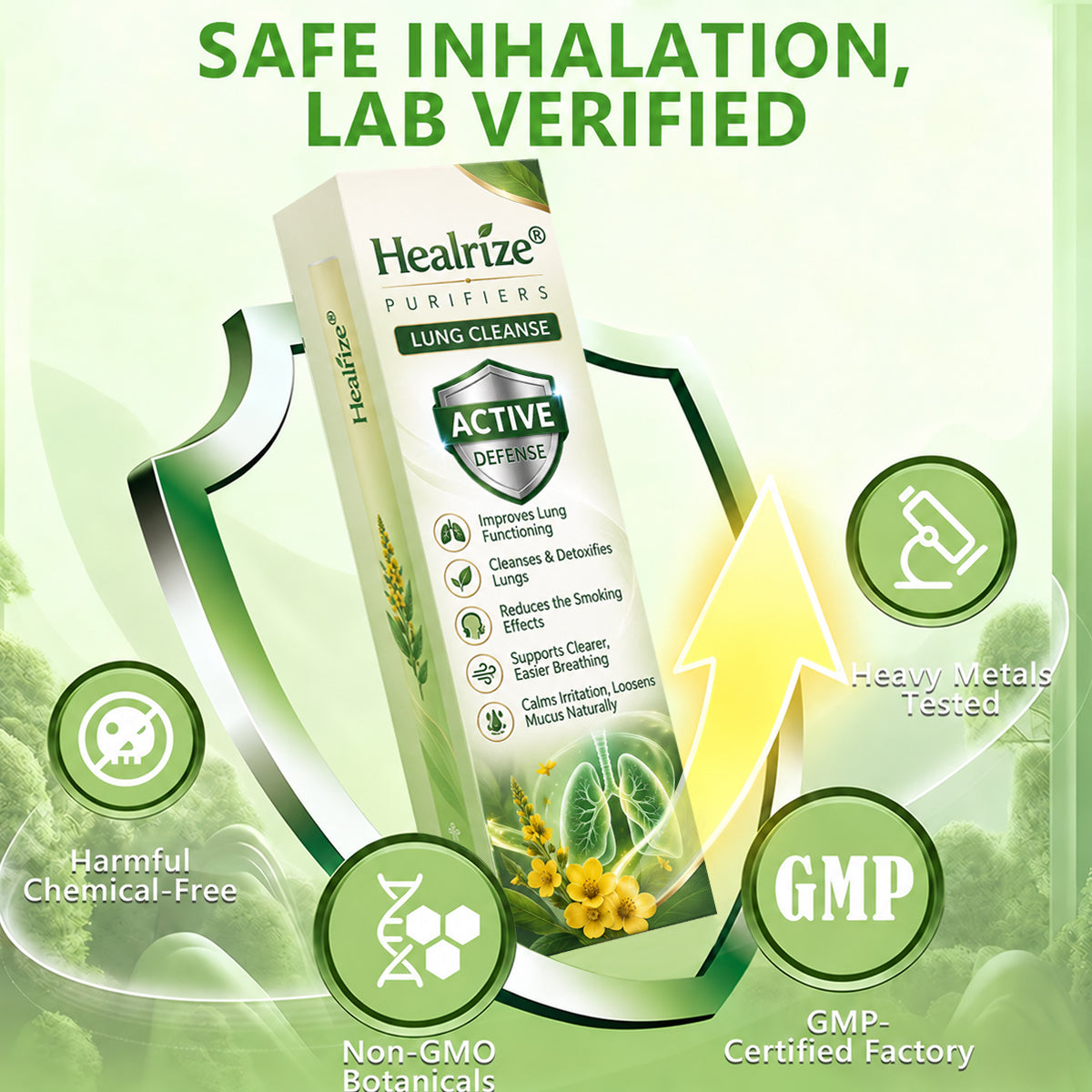 𝐀𝐔 𝐎𝐰𝐧𝐞𝐝 𝐚𝐧𝐝 𝐎𝐩𝐞𝐫𝐚𝐭𝐞𝐝✅ 𝐇𝐞𝐚𝐥𝐫𝐢𝐳𝐞® 𝐁𝐨𝐭𝐚𝐧𝐢𝐜𝐚𝐥 𝐌𝐮𝐥𝐥𝐞𝐢𝐧 𝐋𝐮𝐧𝐠 𝐂𝐥𝐞𝐚𝐧𝐬𝐞 𝐃𝐢𝐟𝐟𝐮𝐬𝐞𝐫(🫁Cough, Pharyngitis, shortness of breath, sputum, stuffy nose, bronchitis, bronchitis, allergy symptoms, lung discomfort)🔥