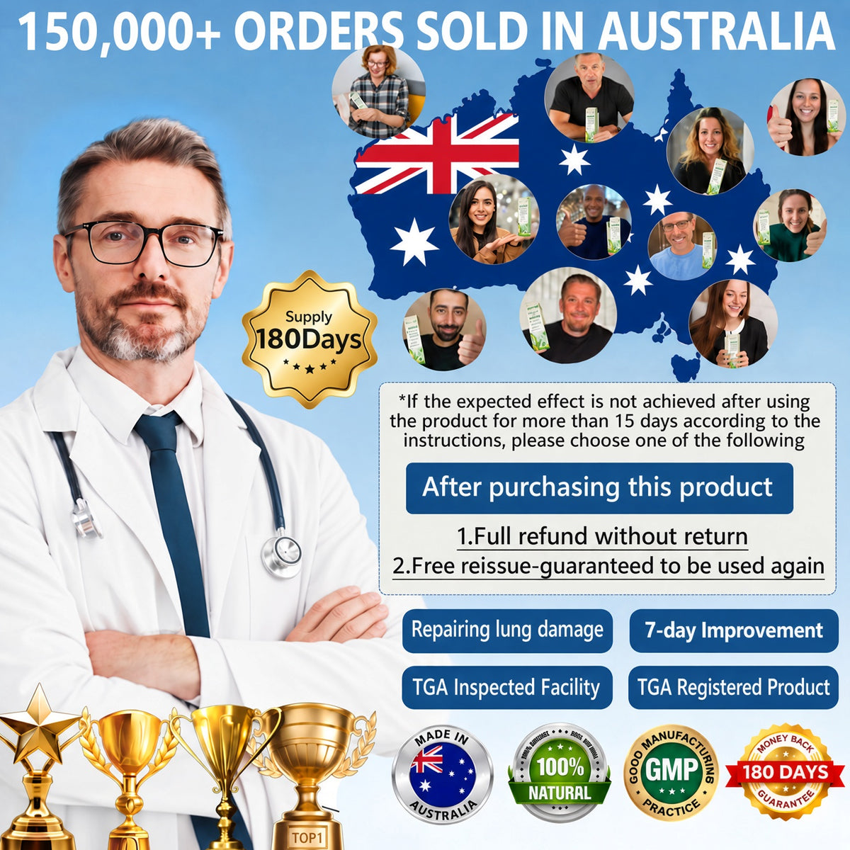 𝐀𝐔 𝐎𝐰𝐧𝐞𝐝 𝐚𝐧𝐝 𝐎𝐩𝐞𝐫𝐚𝐭𝐞𝐝✅ 𝐇𝐞𝐚𝐥𝐫𝐢𝐳𝐞® 𝐁𝐨𝐭𝐚𝐧𝐢𝐜𝐚𝐥 𝐌𝐮𝐥𝐥𝐞𝐢𝐧 𝐋𝐮𝐧𝐠 𝐂𝐥𝐞𝐚𝐧𝐬𝐞 𝐃𝐢𝐟𝐟𝐮𝐬𝐞𝐫(🫁Cough, Pharyngitis, shortness of breath, sputum, stuffy nose, bronchitis, bronchitis, allergy symptoms, lung discomfort)🔥
