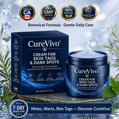 👍𝗖𝘂𝗿𝗲𝗩𝗶𝘃𝗼® 𝟕-𝐃𝐚𝐲 𝐒𝐤𝐢𝐧 𝐓𝐚𝐠 & 𝐒𝐩𝐨𝐭 𝐑𝐞𝐦𝐨𝐯𝐚𝐥 𝐂𝐫𝐞𝐚𝐦 (𝐏𝐚𝐢𝐧𝐥𝐞𝐬𝐬 𝐅𝐨𝐫𝐦𝐮𝐥𝐚 – 𝐍𝐨 𝐒𝐜𝐚𝐫𝐬)